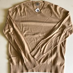 Gap Men’s V-neck sweaters Tan